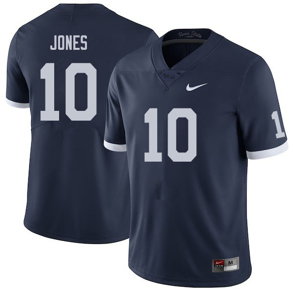 Men #10 TJ Jones Penn State Nittany Lions College Football Jerseys Sale-Retro
